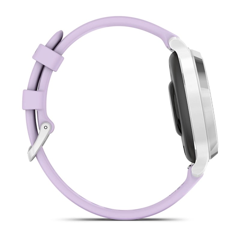 Garmin Lily 2 Active Silver with Purple Jasmine Silicone Band Watch Best Price in Al Ain