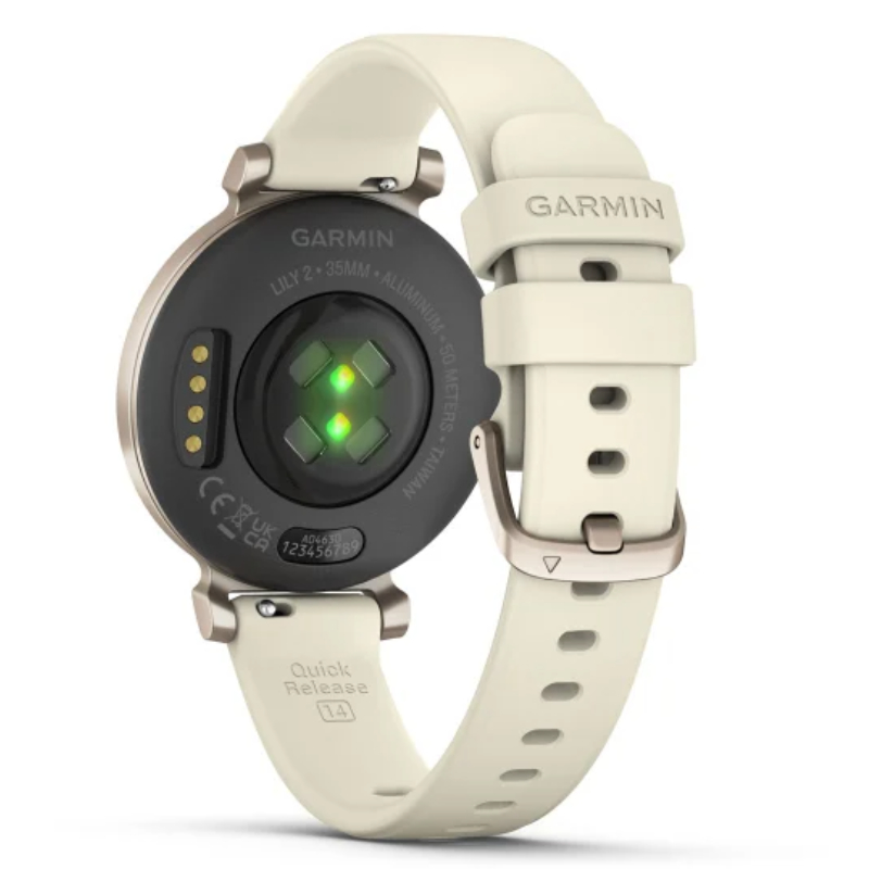 Garmin Lily 2 Cream Gold with Coconut Silicone Band Watch Best Price in UAE