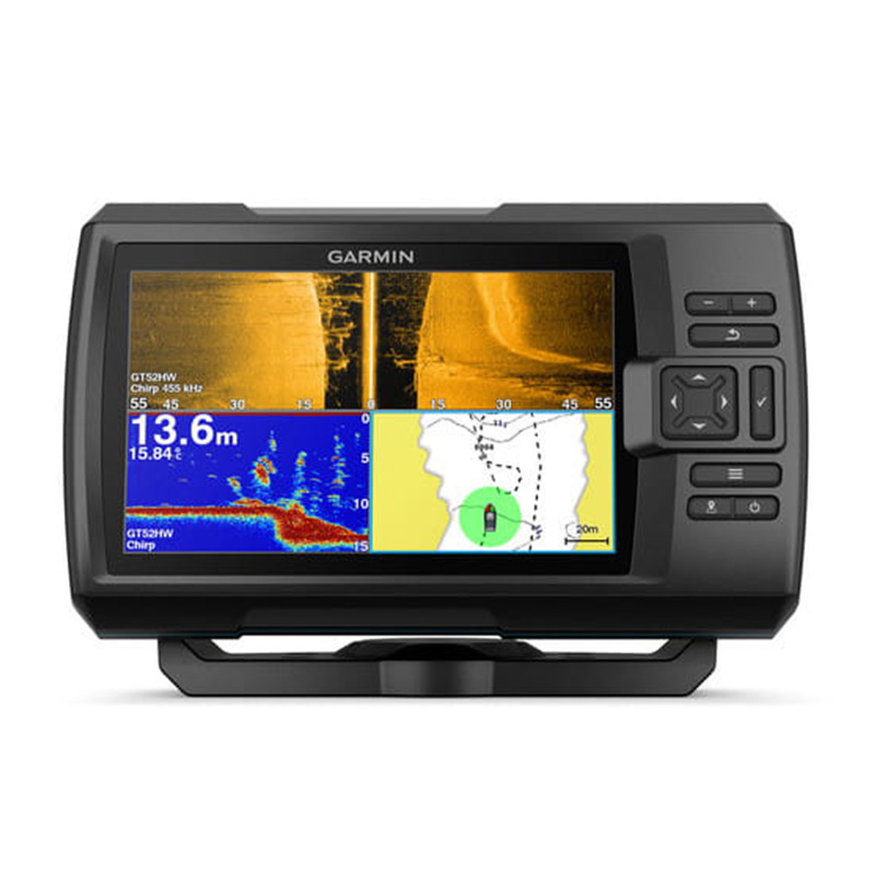 Garmin Striker Plus 7SV GPS and Fishfinder With GT52HW-TM Transducer