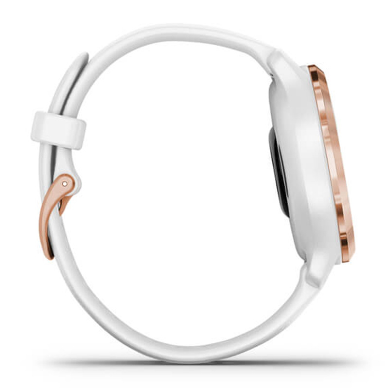 Garmin Venu 2S Rose Gold Bezel with White Silicone Band 40 MM Best Price in Ajman