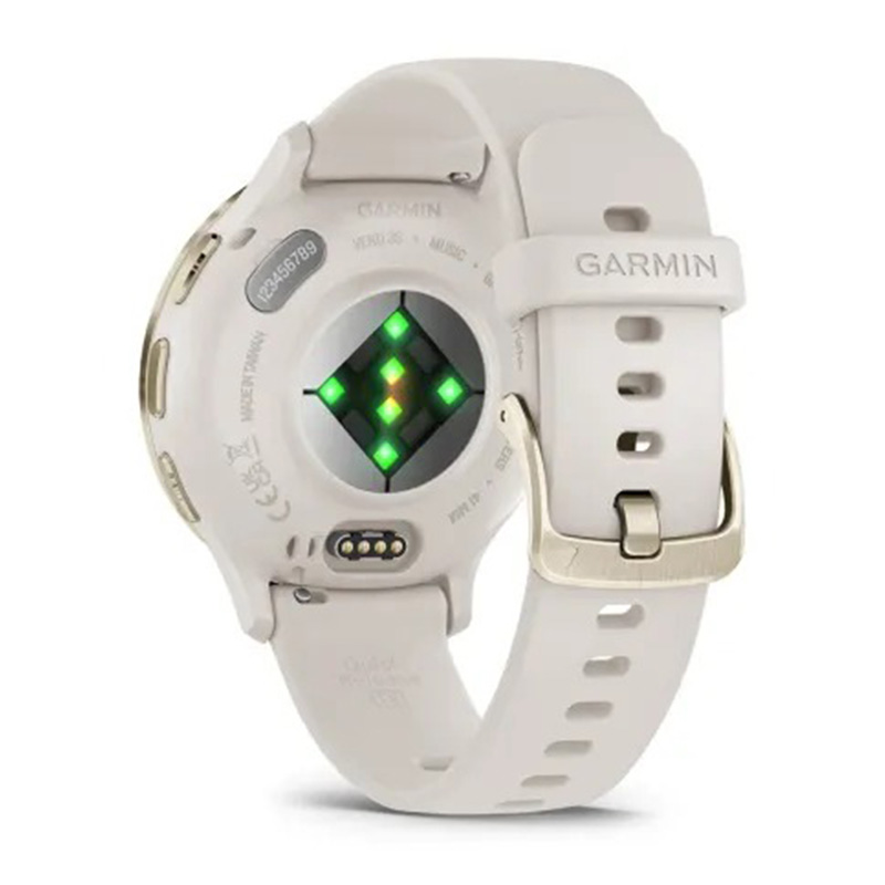 Garmin Venu 3S Soft Gold Stainless Steel Bezel 41 MM With Ivory Case And Silicone Band Watch Best Price in Ajman