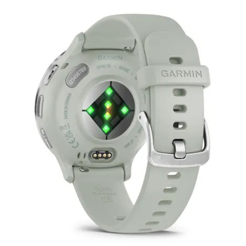 Garmin Venu 3S Soft Gold Stainless Steel Bezel 41 MM With Sage Grey Case And Silicone Band Watch Best Price in Dubai