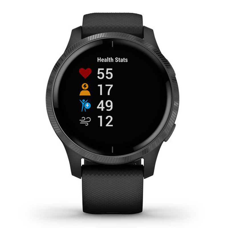 Garmin Venu Black With Slate Smart Watch (010-02173-14) Best Price in UAE