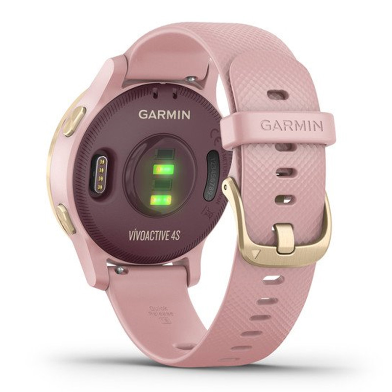 Garmin Vivoactive 4S-40Mm Dust Rose With Light Gold Hardware (010-02172-34) Best Price in UAE