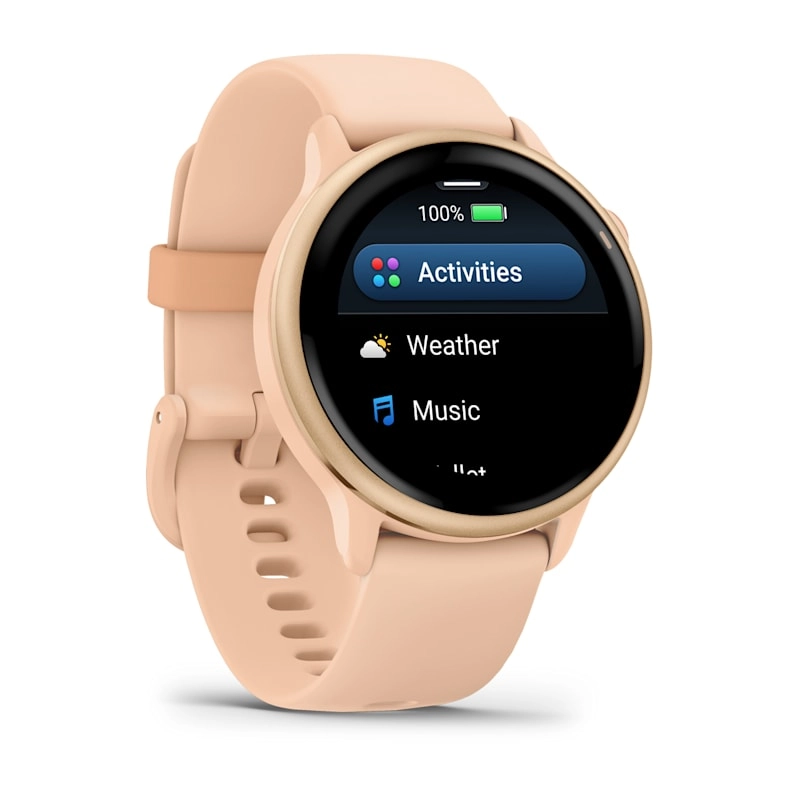 Garmin Vivoactive 6 Metallic Pink Dawn with Pink Dawn Band Watch Best Price in Abu Dhabi