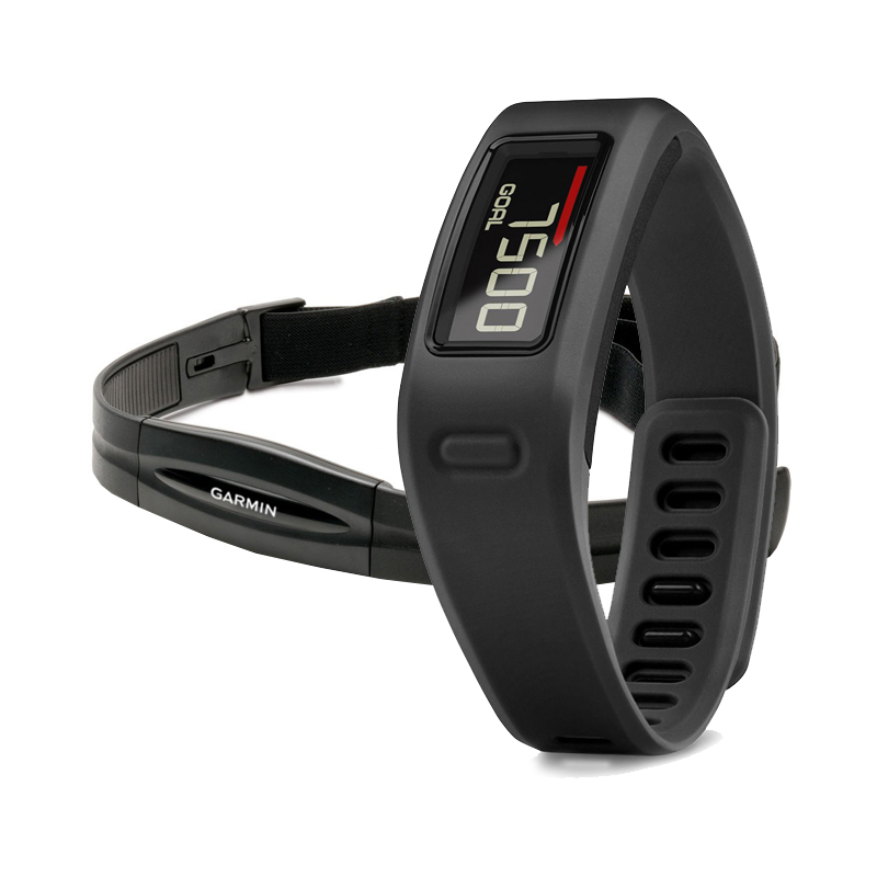 Garmin Vivofit Fitness Band Black Bundle With Heart Rate Monitor Price in Dubai 