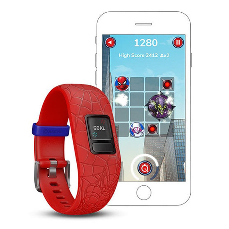 Garmin Vivofit Jr2, Ww, Adjustable,Spider-Man Red Best Price in UAE