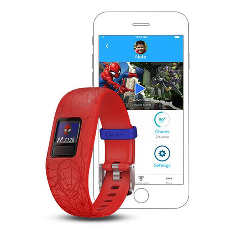 Garmin Vivofit Jr2, Ww, Adjustable,Spider-Man Red Best Price in UAE