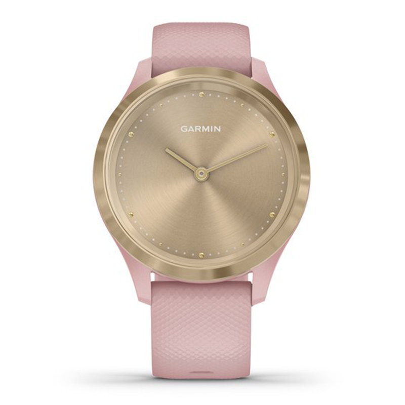 Garmin VivoMove 3S Light Gold Stainless Steel Bezel With Dust Rose Case And Silicone Band 39 mm (010-02238-01) Best Price in UAE