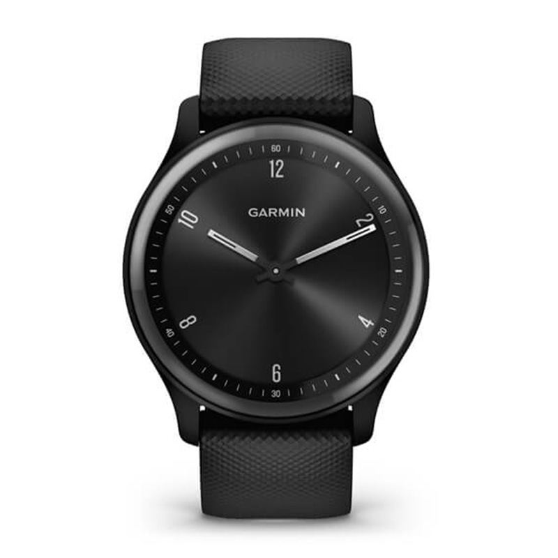 Garmin Vivomove Sport Black Case and Silicone Band with Slate Accents Watch Best Price in Dubai