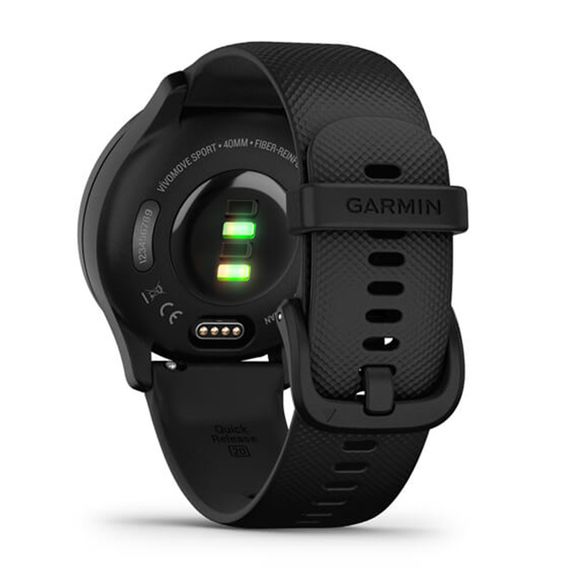 Garmin Vivomove Sport Black Case and Silicone Band with Slate Accents Watch Best Price in Sharjah