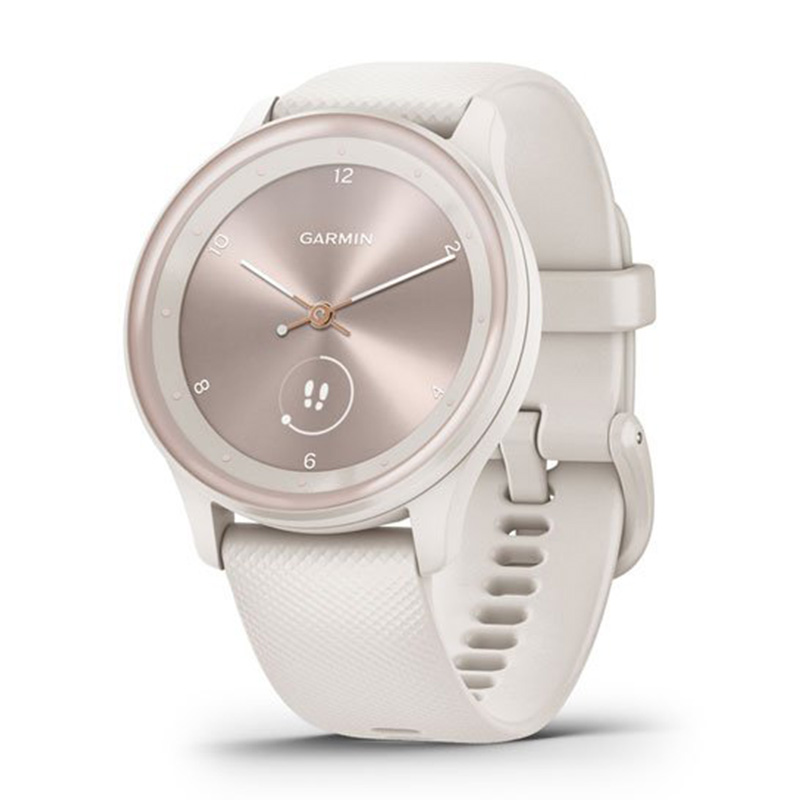Garmin Vivomove Sport Ivory Case and Silicone Band with Peach Gold Accents Watch Best Price in UAE