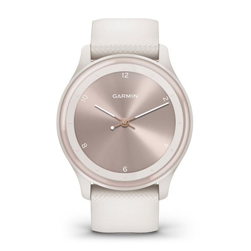 Garmin Vivomove Sport Ivory Case and Silicone Band with Peach Gold Accents Watch Best Price in Dubai