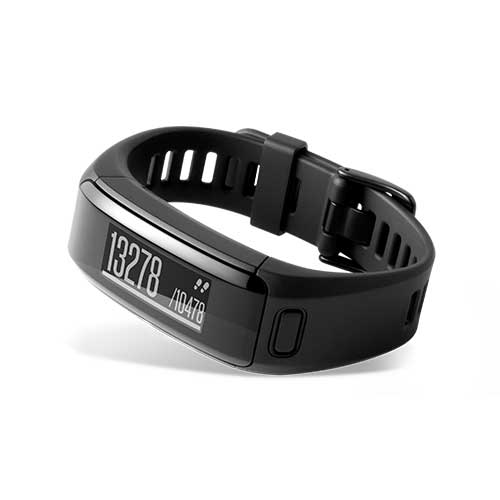 Garmin Vivosmart Activity Tracker with Wrist Based Heart Rate Monitor Black