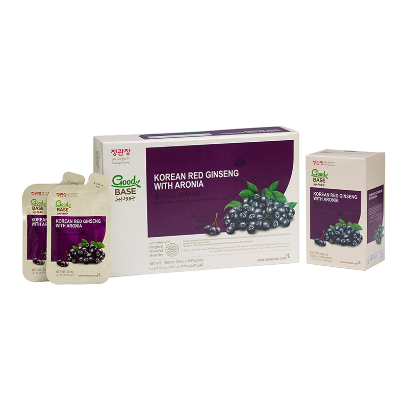 GoodBase CKJ Aronia Drink with Korean Red Ginseng Box of 3 Best Price in UAE