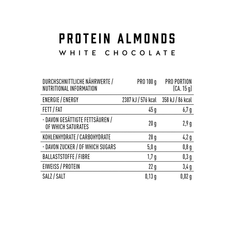 GOT7 Protein Almonds White Chocolate 85 g Best Price in Dubai