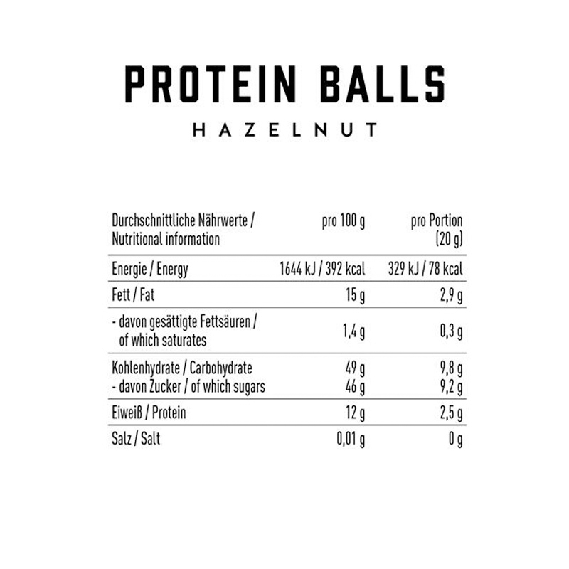 GOT7 Protein Balls Hazelnut 1x12 Best Price in Dubai