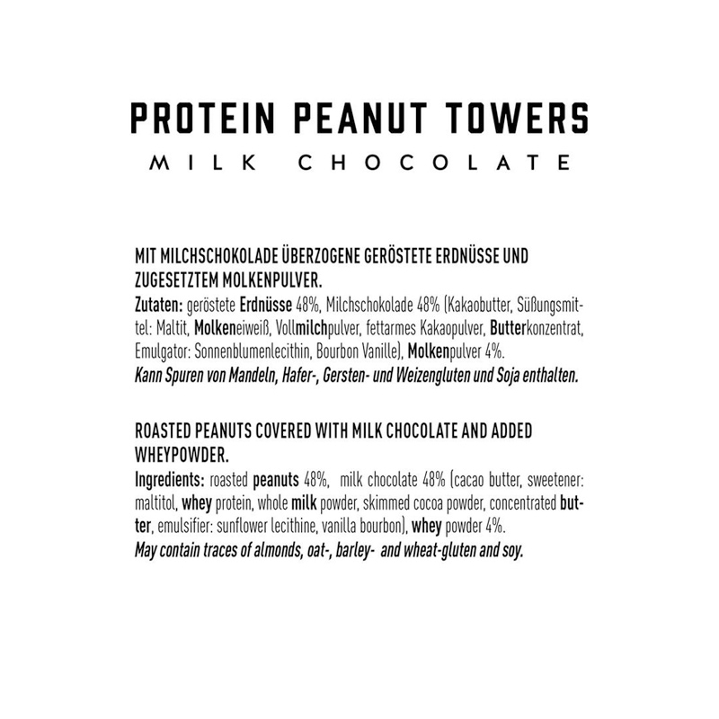 GOT7 Protein Peanut Towers Milk Chocolate 85g Best Price in Dubai