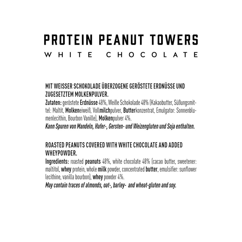 GOT7 Protein Peanut Towers White Chocolate 85g Best Price in Dubai