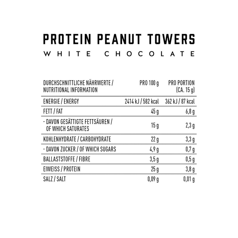 GOT7 Protein Peanut Towers White Chocolate 85g Best Price in UAE