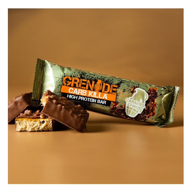 Grenade Carb Killa Box 1x12 Protein Bars Caramel Chaos Best Price in Dubai