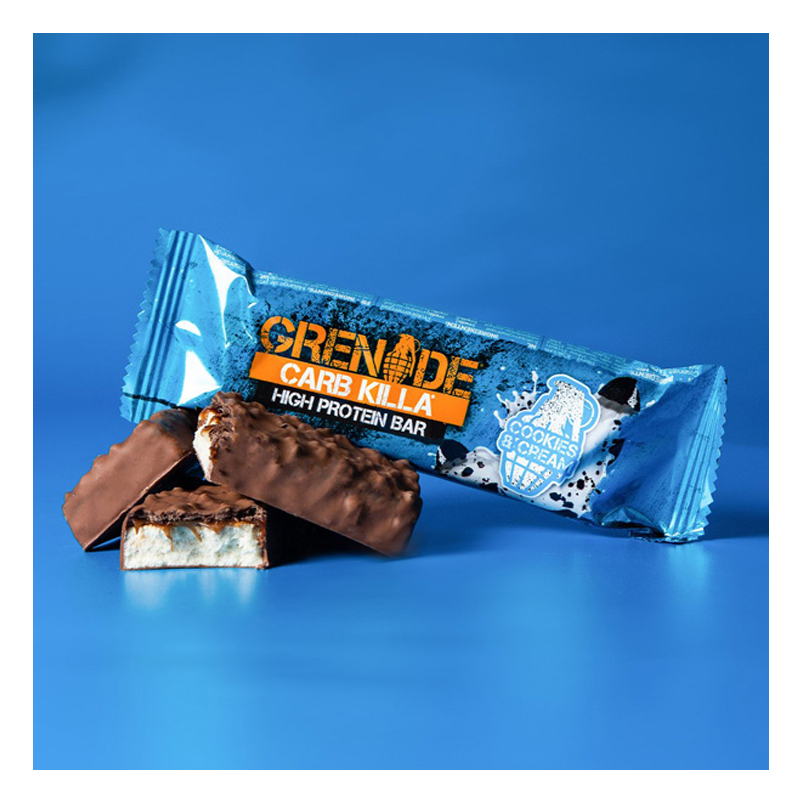 Grenade Carb Killa Box 1x12 Protein Bars Cookies And Cream Best Price in Dubai