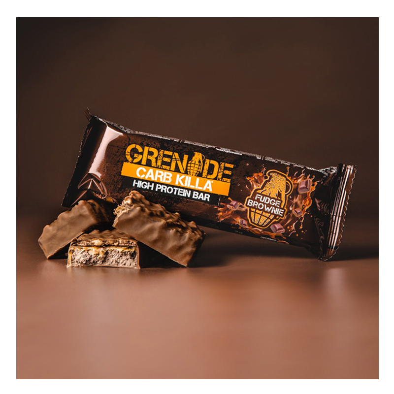 Grenade Carb Killa Box 1x12 Protein Bars Fudge Brownie Best Price in Dubai