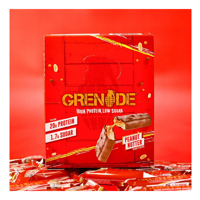 Grenade Carb Killa Box 1x12 Protein Bars Peanut Nutter Best Price in Abu Dhabi