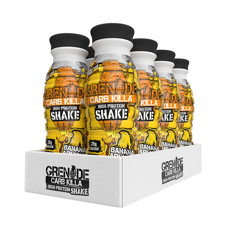Grenade Carb Killa Shake 1x8 Bottles Banana Armour Best Price in UAE