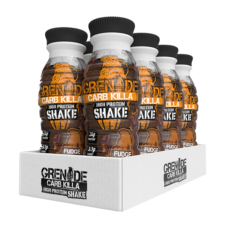 Grenade Carb Killa Shake 1 x 8 Bottles Fudge Brownie