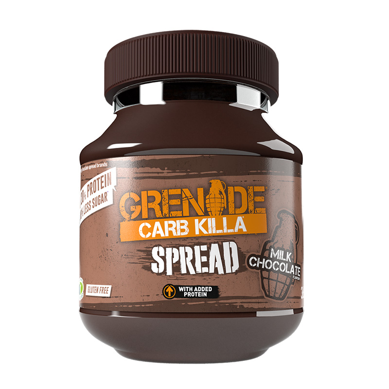 Grenade Carb Killa Spread Milk Chocolate 360G Jar Best Price in UAE