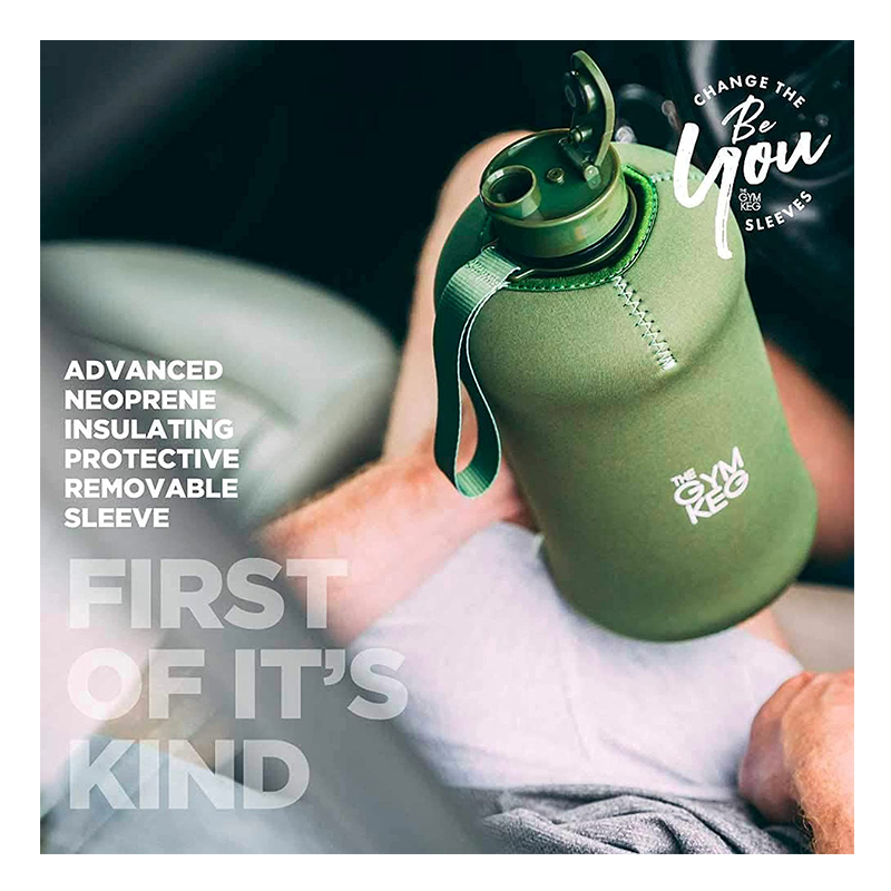 Gym Keg Sports Water Bottle Cargo Green 2.2 Litre Best Price in Abu Dhabi