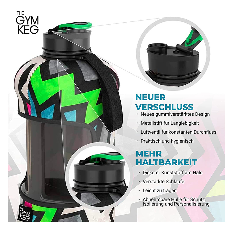 Gym Keg Sports Water Bottle NY Rebel 2.2 Litre Best Price in Dubai