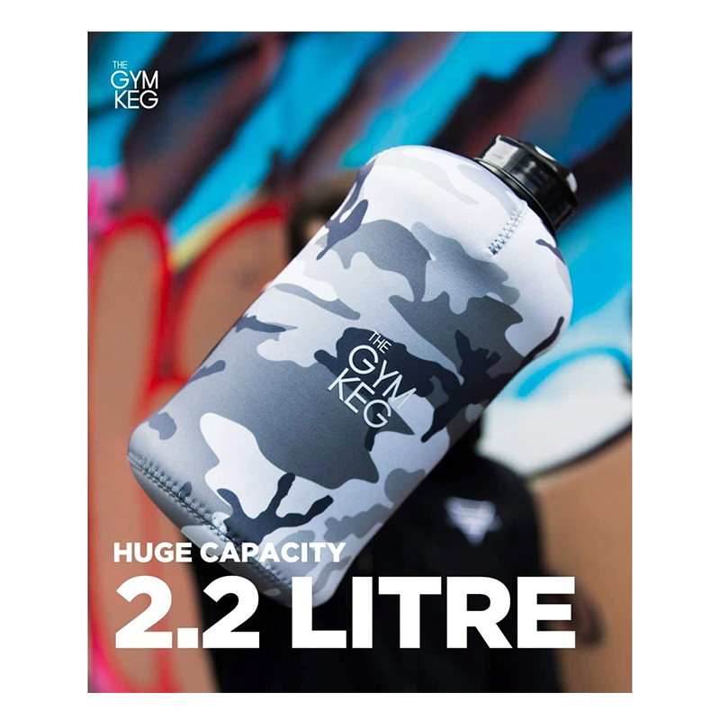 Gym Keg Sports Water Bottle Urban Camo 2.2 Litre Best Price in Ajman