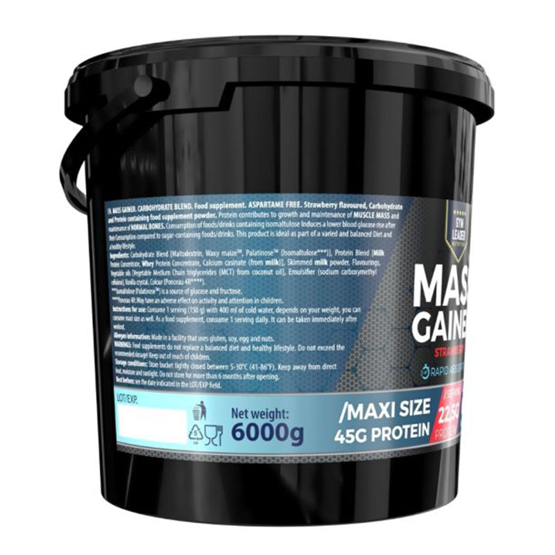 Gym Leader Mass Gainer Strawberry 40serv Best Price in AbuDhabi