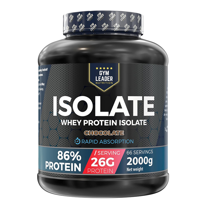 Gym Leader Whey Isolate Chocolate 66serv Best Price in UAE