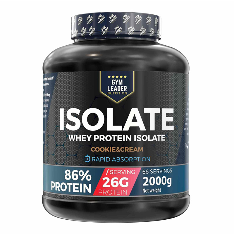 Gym Leader Whey Isolate Cookies & Cream 66 Servings