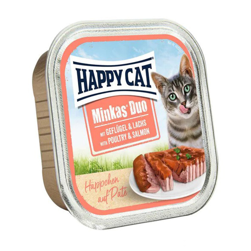 Happy Cat Minkas Duo Poultry & Salmon 100 G