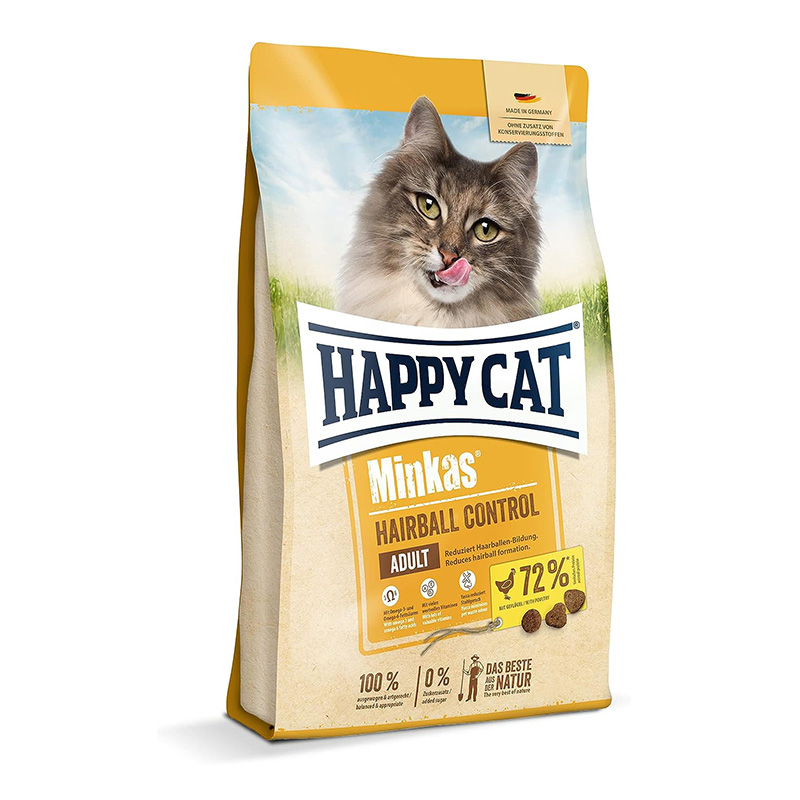 Happy Cat Minkas Hairball Control Poultry 4 Kg
