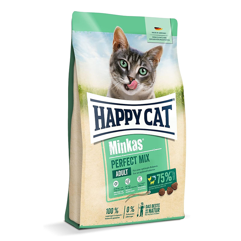 Happy Cat Minkas Perfect Mix Poultry Fish & Lamb 4 Kg