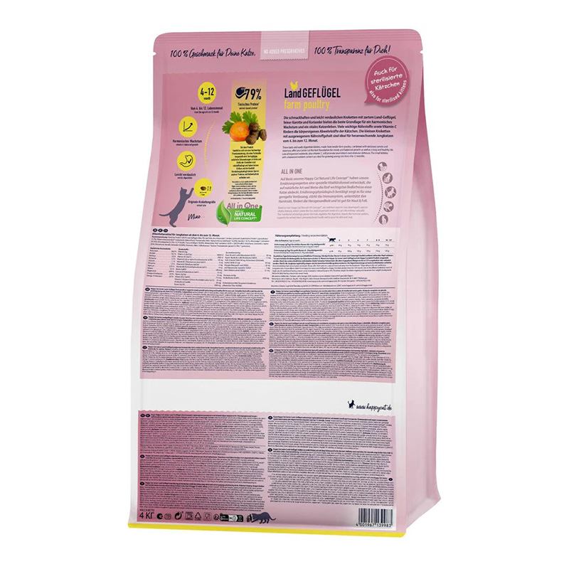 Happy Cat Young Junior Farm Poultry Food 4 Kg Best Price in Abu Dhabi