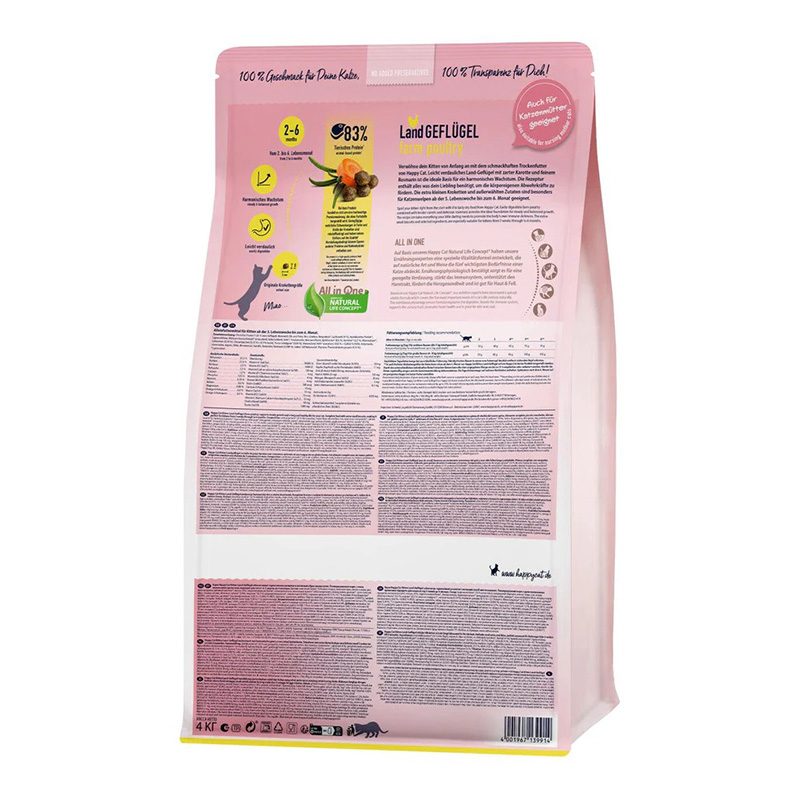 Happy Cat Young Kitten Farm Poultry 300 G Best Price in Abu Dhabi
