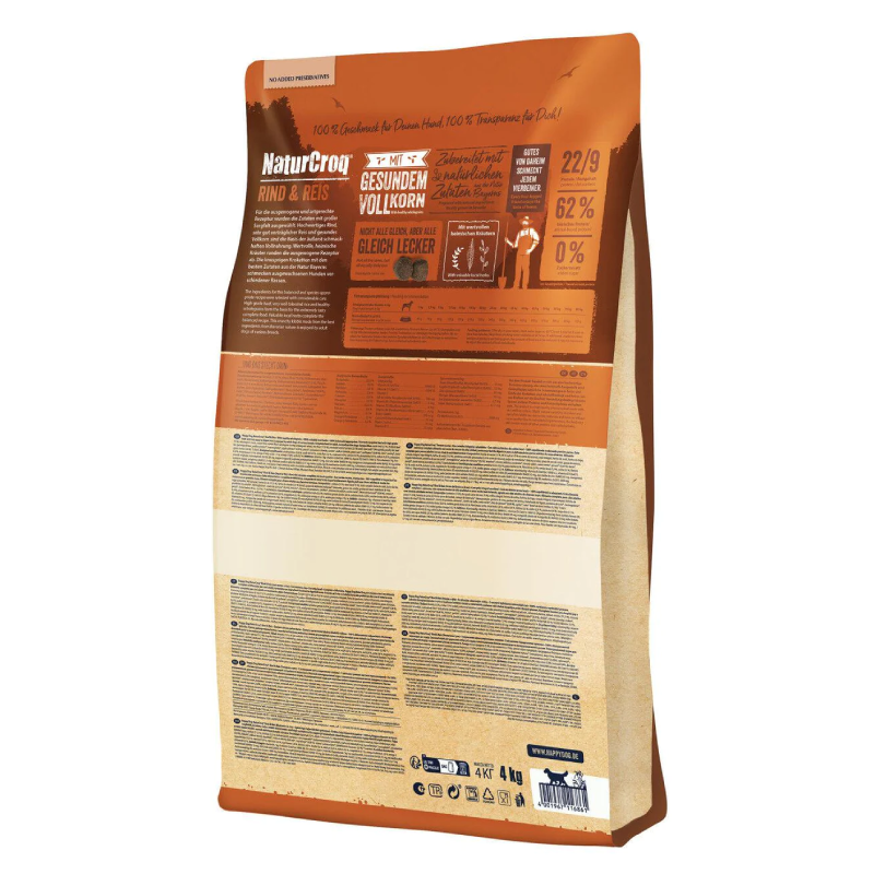 Happy Dog Naturcroq Beef & Rice 15 Kg Best Price in Dubai