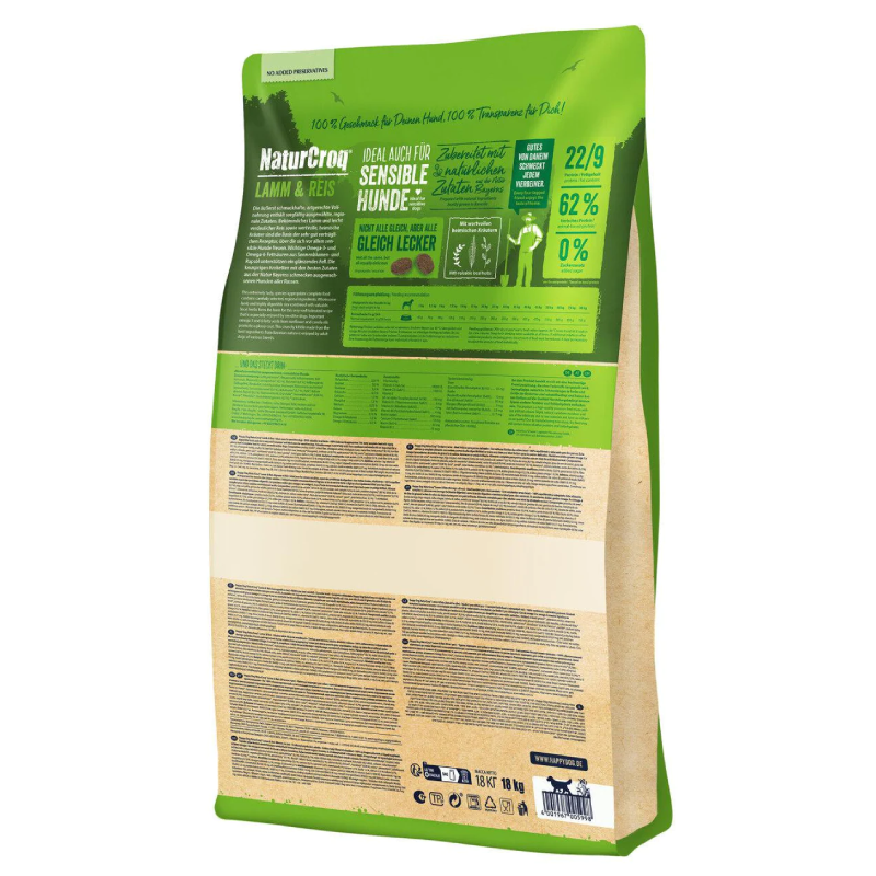 Happy Dog Naturcroq Lamb & Rice 15 Kg Best Price in Abu Dhabi