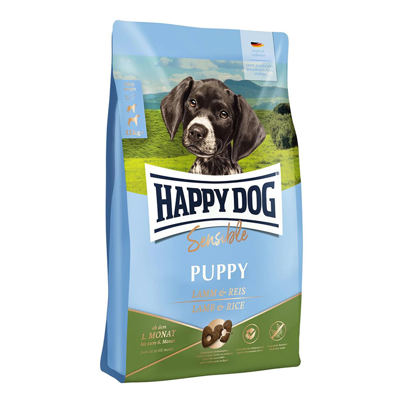 Happy Dog Sensible Puppy - Lamb & Rice 4 Kg Best Price in UAE