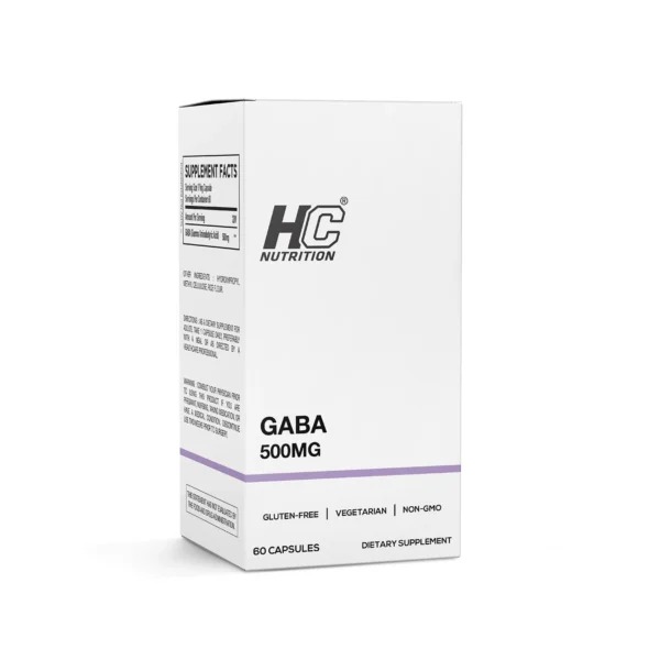 HC Nutrition GABA 500 mg 60 Capsules