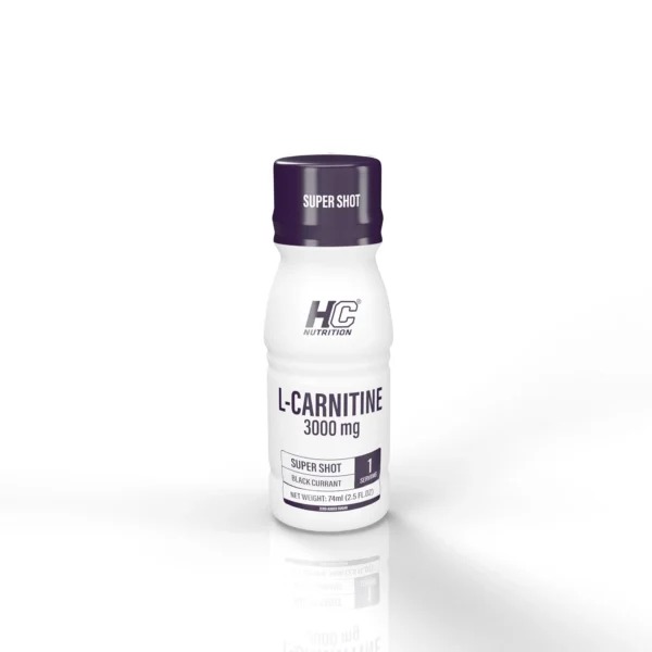 HC Nutrition L-Carnitine Shot 3000 mg 74 ml x 12 Shots