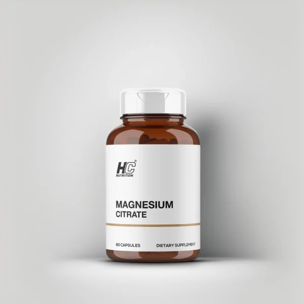 HC Nutrition Magnesium Citrate 60 Capsules Best Price in UAE