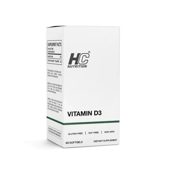 HC Nutrition Vitamin D3 60 Softgels Best Price in UAE