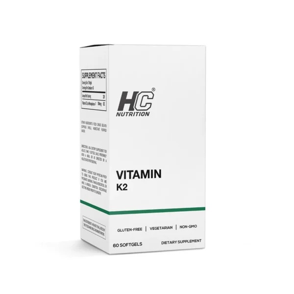 HC Nutrition Vitamin K2 as MK7 60 Softgels